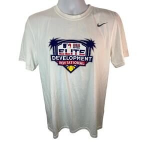 Nike Dri-Fit White Short Sleeve Tee Large  Elite Development Series New with Tag